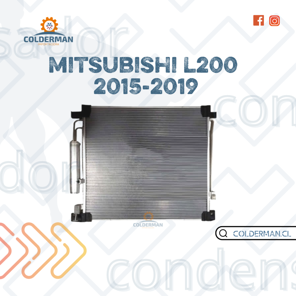 Condensador Mitsubishi L200