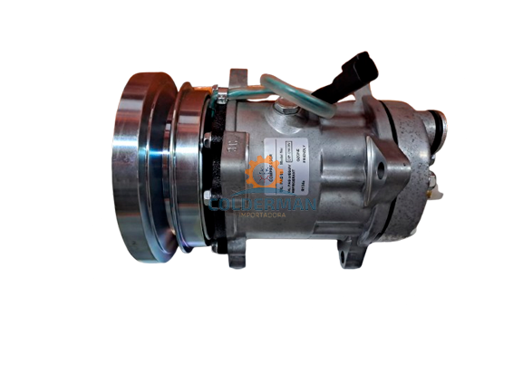 Compresor Caterpillar Doble canal 24V oreja