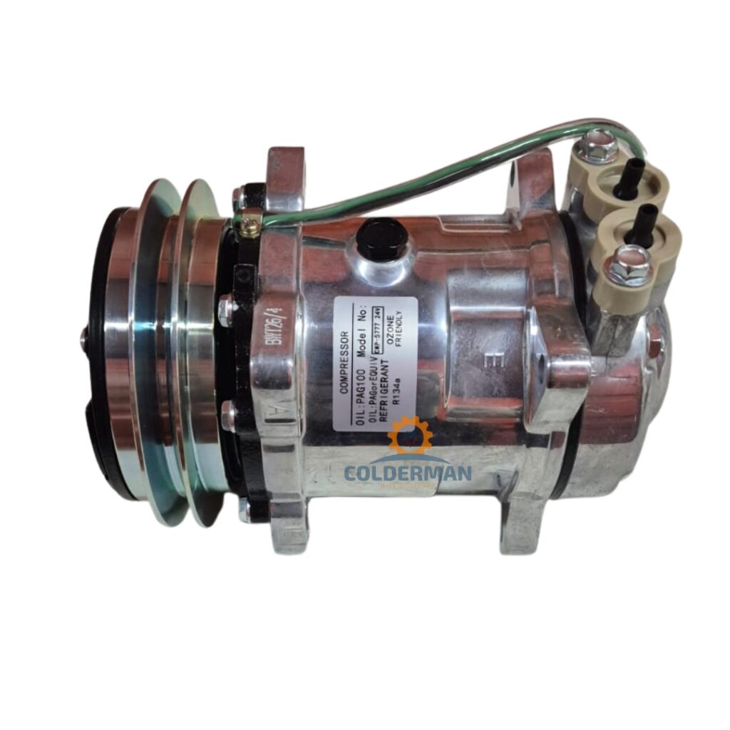 Compresor 5H14 Komatsu 1 canal 24v